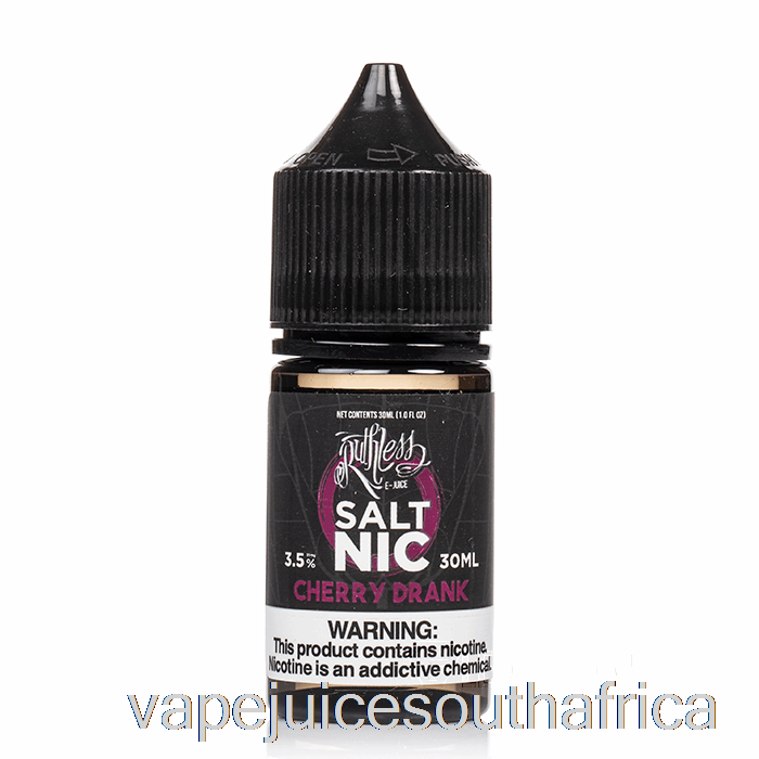 Vape Juice South Africa Cherry Drank - Ruthless Salts - 30Ml 35Mg